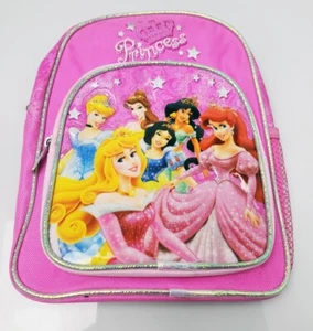 Mochila escolar para niños Princesa Cenicienta Jazmín Aurora 8,5""x10""x3 - Imagen 1 de 1