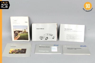 Mercedes-Benz W140 S500 1995 manual del propietario conjunto de libros OEM Foto 1 de 4