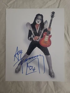 Kiss Ace Frehley Autograph 8"x10" Signed Photo - Picture 1 of 1