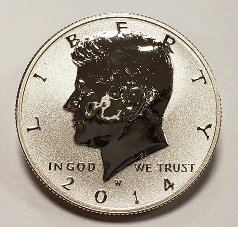 2014-W 50c Kennedy Silver Half Dollar - Reverse Proof - SKU-F4577 Cover