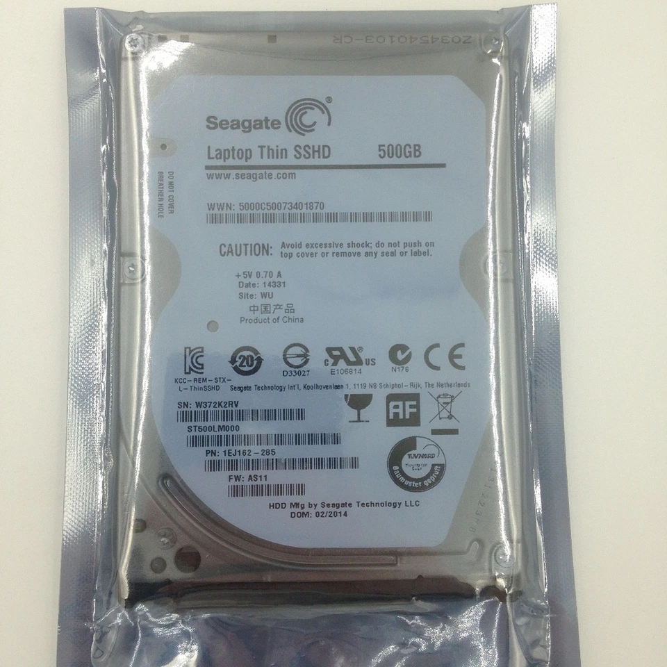 Seagate Laptop Thin SSHD  500GB,Intern,5400RPM