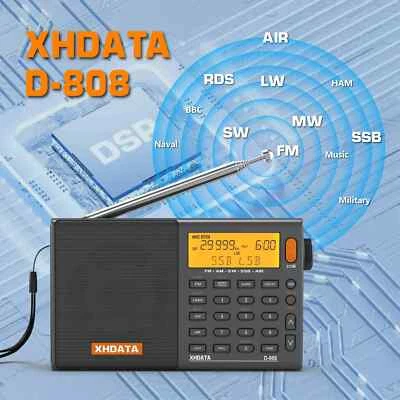 AM/FM/SW/MW SSB AIR RDS Full Band Portable Radio With Multifunction Deep Sound - Image 1 of 4