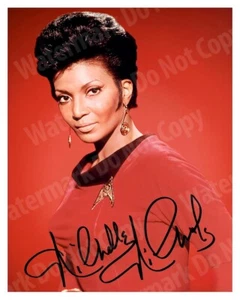 Nichelle Nichols Star Trek Signed 8x10 Reprint Photo Autograph Collectible - Picture 1 of 5
