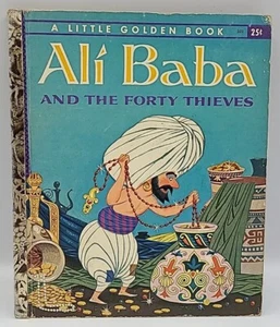 Ali Baba And The Forty Thieves- A Little Golden Book- 1958 - Picture 1 of 5