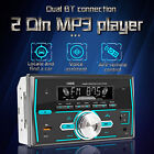 Double Din Car Card Power Amplifier Bluetooth Stereo Radio Fm Car Mp3 Player Uk
