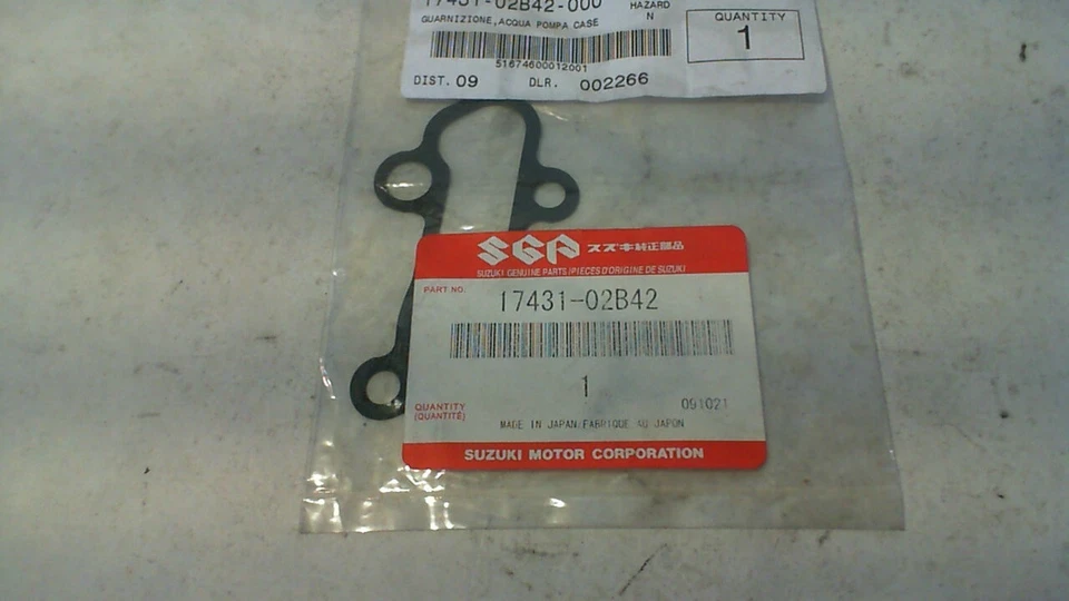 GUARNIZIONE POMPA ACQUA RM 85 SUZUKI 17431-02B42-000 - Immagine 1 di 1