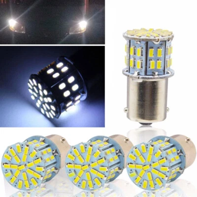 4x 1156 Bombilla LED Coche Retroceso Señal de Freno Inverso Luz Trasera Kit de Accesorios Foto 1 de 4