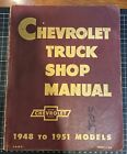 Vintage Chevrolet Truck Shop Manual 1948-1951 Models