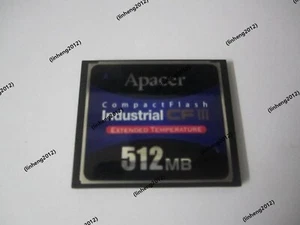 Apacer 512MB CF III Memory card Industrial Compact Flash Card - Picture 1 of 2