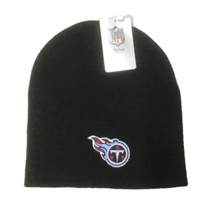 NFL Football Tennessee Titans Black Beanie Knit Hat Toque Fan Gift - Picture 1 of 3