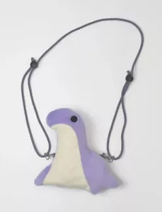APEX LEGENDS Nessie Plush Shoulder Bag Purple USGMEN Japan Limited - Picture 1 of 6