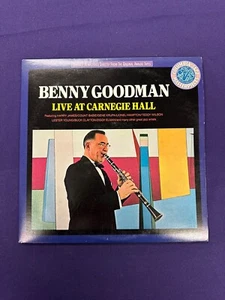 BENNY GOODMAN Live At Carnegie Hall 2-LP Set (Jazz/CBS Masterworks) - Picture 1 of 3