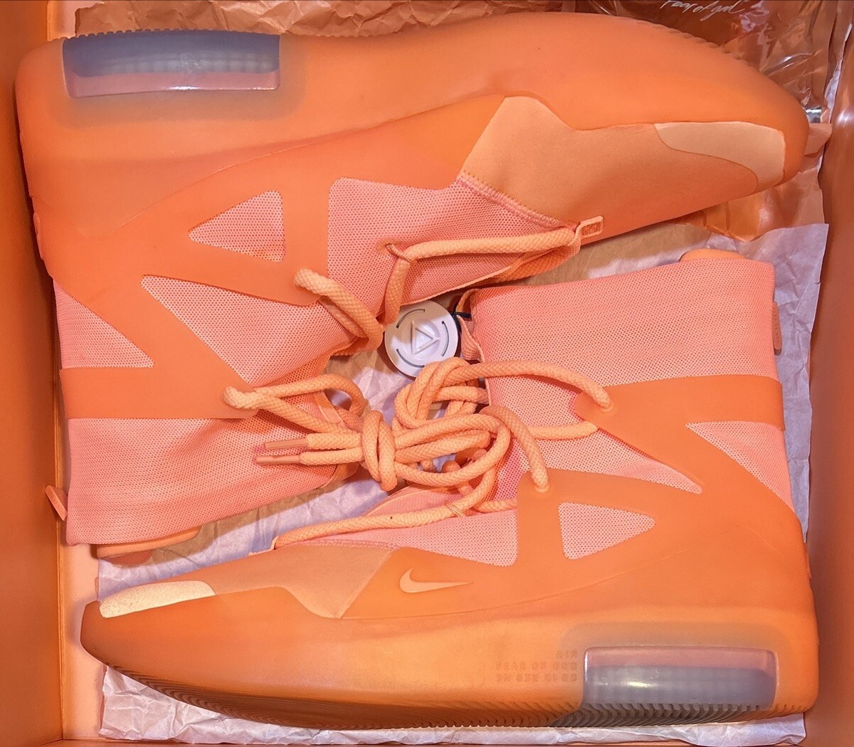 Nike Air Fear Of God 1 Orange Pulse for Sale | Authenticity Nike Air Fear Of God 1 Orange Pulse for Sale | Authenticity