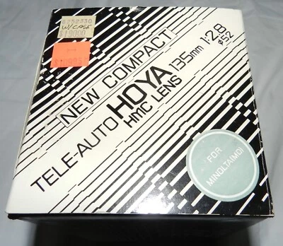 New in Box - Hoya 135mm f:2.8 Compact Tele-Auto HMC Lens for Minolta (MD) - Image 1 of 4