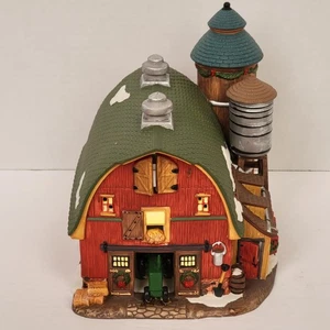 O'Well Heartland Valley Village Weihnachtsscheune Porzellan Figur - Bild 1 von 6