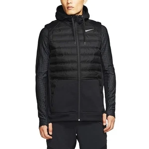 NWT Nike Mens Therma Full Zip Vest Winterized BV4534-011 Sz L - Picture 1 of 4