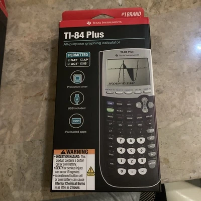 Texas Instruments TI-84 Plus Graphing Calculator NIB - Image 1 of 4