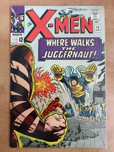 X Men #13 6.5 FN+ 1965 Silver Age Marvel 2nd Juggernaut Appearance - Picture 1 of 13