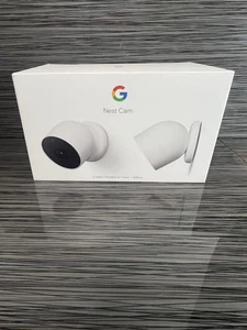 Google Nest Cam 2-Pack Outdoor or Indoor White -Factory Sealed - Picture 1 of 4