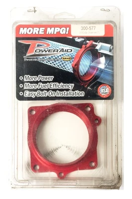 AirAid PowerAid Aluminum Throttle Body Spacer 2003-08 5.7L V8 Ram Trucks 300-577 - Image 1 of 4