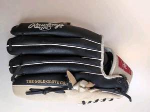 Rawlings Playmaker PM115ICB 11.5" T-Ball Glove Black/Brown RHT Youth Used Ready - Picture 1 of 7