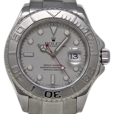 Rolex Yacht-Master 40 mm PLATINO acero inoxidable 16622 *2 AÑOS DE GARANTÍA* #2093-1 Foto 1 de 4