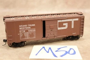 M50B VINTAGE HO SCALE BOX CAR GTW 516158 GRAND TRUNK WESTERN - Picture 1 of 1