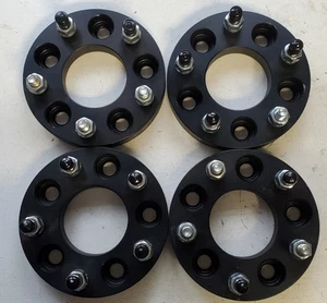 VLAOSCHI 21035-254 Wheel Spacers Adapters 5x4.75 to 5x5 Black Forged - Bild 1 von 11