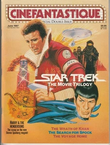 Cinefantastique Magazine Vol 17 #4 (1997) Special Star Trek Trilogy Issue - Picture 1 of 10
