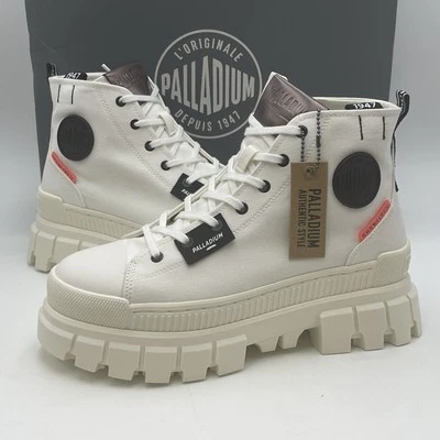 Palladium Revolt Hi TX Star White Marshmallow Women’s US Size 9M Platform Boots - Image 1 of 4