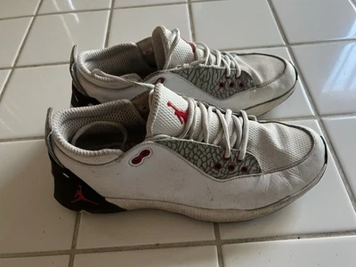 Zapatos de golf Air Jordan ADG 2 zapatillas deportivas blancas cemento CT7812-100. Talla 9,5. Foto 1 de 4