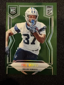 2025 Donruss Elite Phil Mafah Rookie Green /37 Dallas Cowboys - Bild 1 von 3