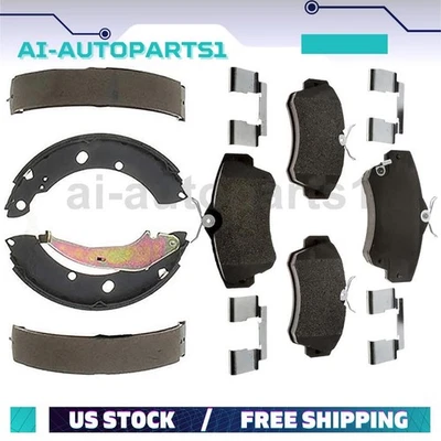 Pastillas de freno delanteras de tambor trasero para Chrysler PT Cruiser 2004-2009 Foto 1 de 4