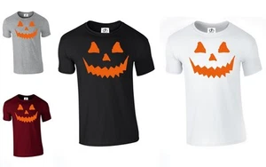 Halloween Top Barato Camiseta Calabaza Terror Disfraz Elegante - Picture 1 of 5