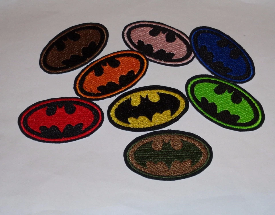 "Batman" Iron-On Embroidered Patch- 2 Sizes & Many Colors Available! - Image 1 of 1