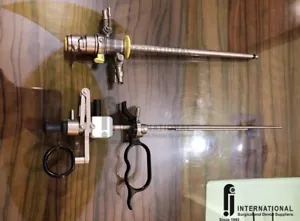 Set passivo bipolare resectoscopio TURP con guaina, anelli e cavo compatibile Storz - Foto 1 di 4