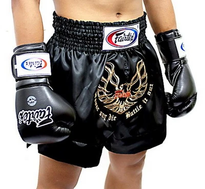 FAIRTEX MUAY THAI KICK BOXING SHORTS SATIN SHORT BS0642 PHOENIX MMA K1 FIGHTING - Image 1 of 3