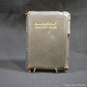 1920s Era Sunday School Scholar's Bible (FAIR CONDITION) - Picture 1 of 7