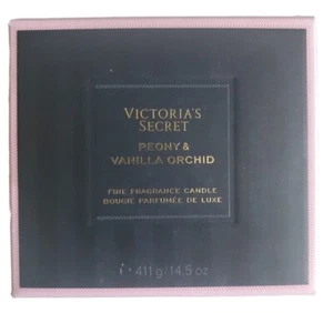 Victoria's Secret Candle Peony & Vanilla Orchid 3 Wick Fine Fragrance - Picture 1 of 7
