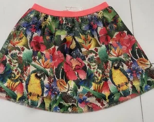 H&M Sequin Skirt Girls 6–8Y, Kate Morgan Studio. Floral tropical design. - Picture 1 of 3