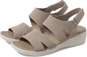 Sandalias SKETCHERS de espuma viscoelástica sin cordones cómodas Aya MM de espuma de lujo para damas-Reino Unido 3-9 - Imagen 1 de 11