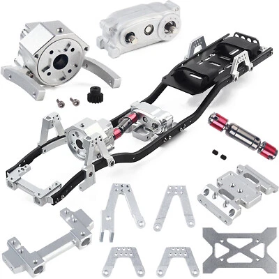 313mm Wheelbase Chassis Frame Prefixal Gearbox kit For 1/10 AXIAL SCX10 II 90046 - Image 1 of 4