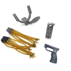 Accessori Fionda Meccanica Modulo Fai da Te Acciaio Inox Trigger Gomma Fascia - Foto 1 di 29