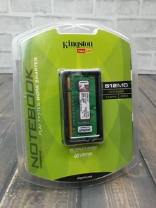 NEW SEALED - Kingston Notebook 512MB PC2-4200 533MHz DDR2 KVR533D2SO/512R - Picture 1 of 4