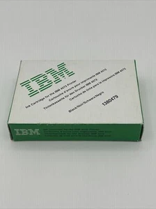 New Unopened Box Genuine OEM IBM 1380479 Black Ink Cartridge IBM 4072 - Picture 1 of 2