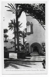 Las Palmas Gran Carania Islas Canarias España España RPPC Pueblo Canario 1951 - Imagen 1 de 1