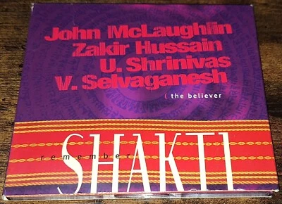J. McLAUGHLIN Z.HUSSAIN V.SHRINIVAS... - REMEMBER SHAKTI The Believer CD+PromoCD - Bild 1 von 3
