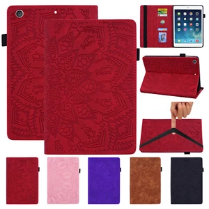 For iPad 9th 8 7th 10.2"/5th/6th /Air/Mini 6 Retro Leather Flip Stand Case Cover - Picture 1 of 30