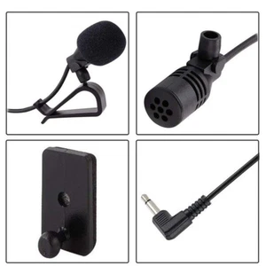 Uniwersalny mikrofon zewnętrzny 2,5 mm Mikrofon głośnomówiący Mikrofon do radia samochodowego Laptop PC - Zdjęcie 1 z 6