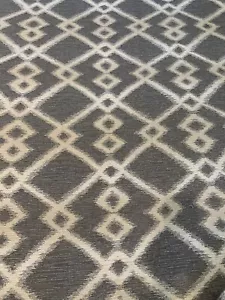 4.4 YDS Robert Allen Ikat Tapestry Socorro Twine Woven Upholstery Fabric 225328 - Picture 1 of 9